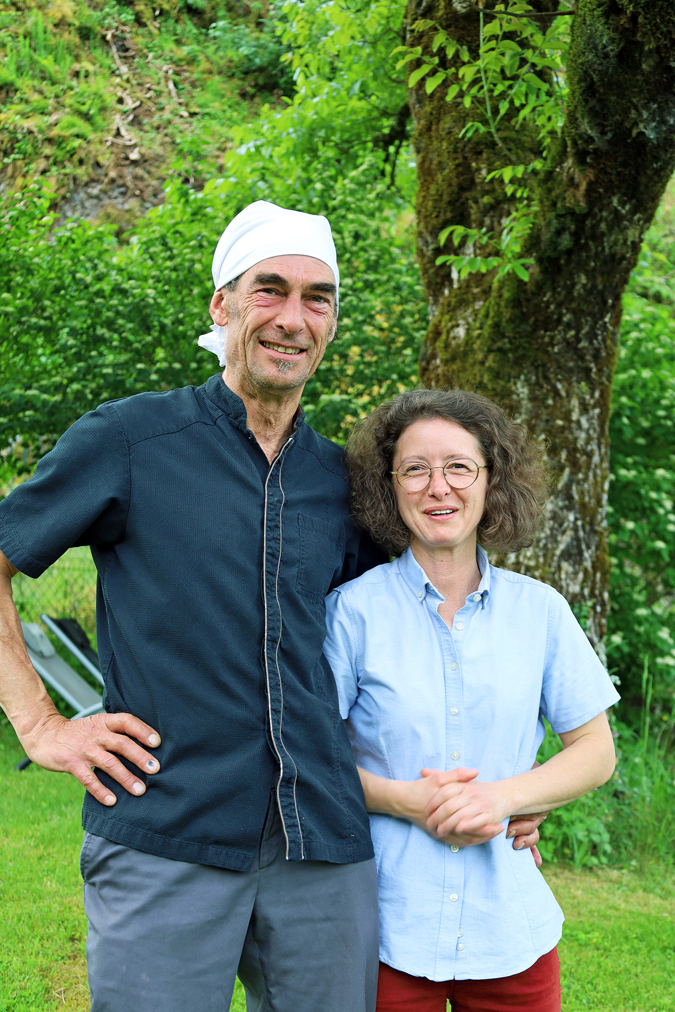 Auberge de l'Aspre - Michelle et Christophe